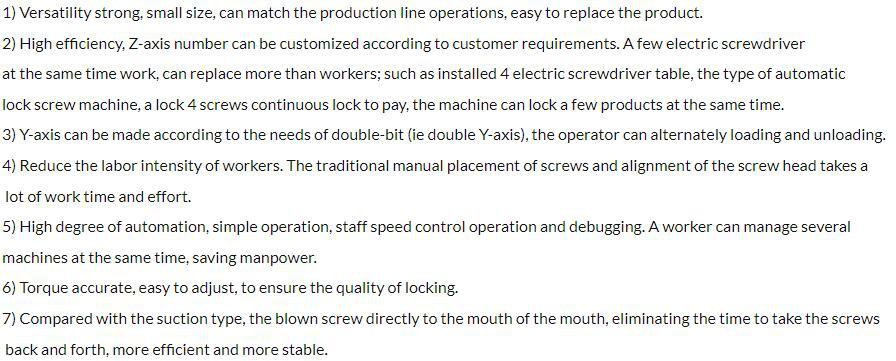 screw locking machine