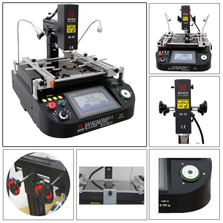 Laser Postion Touch Screen Smd Rework Machine